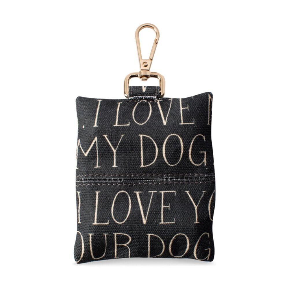 Petshop By Fringe Studio Poop Bag Dispenser w/ Keychain All The Dogs 5x8cm