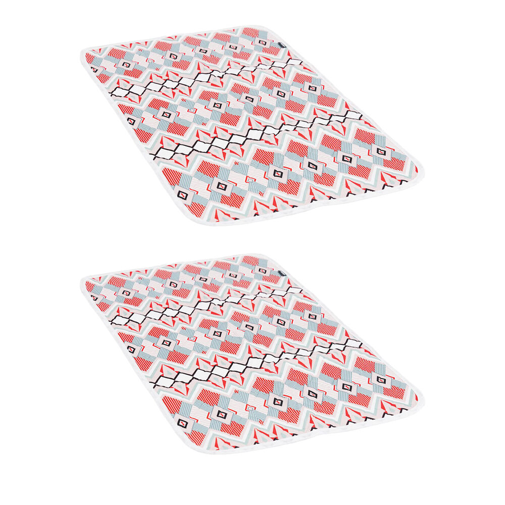 2PK Ibiyaya EcoPaws Reusable Waterproof Pet Underpad for Multiple Strollers BOHO