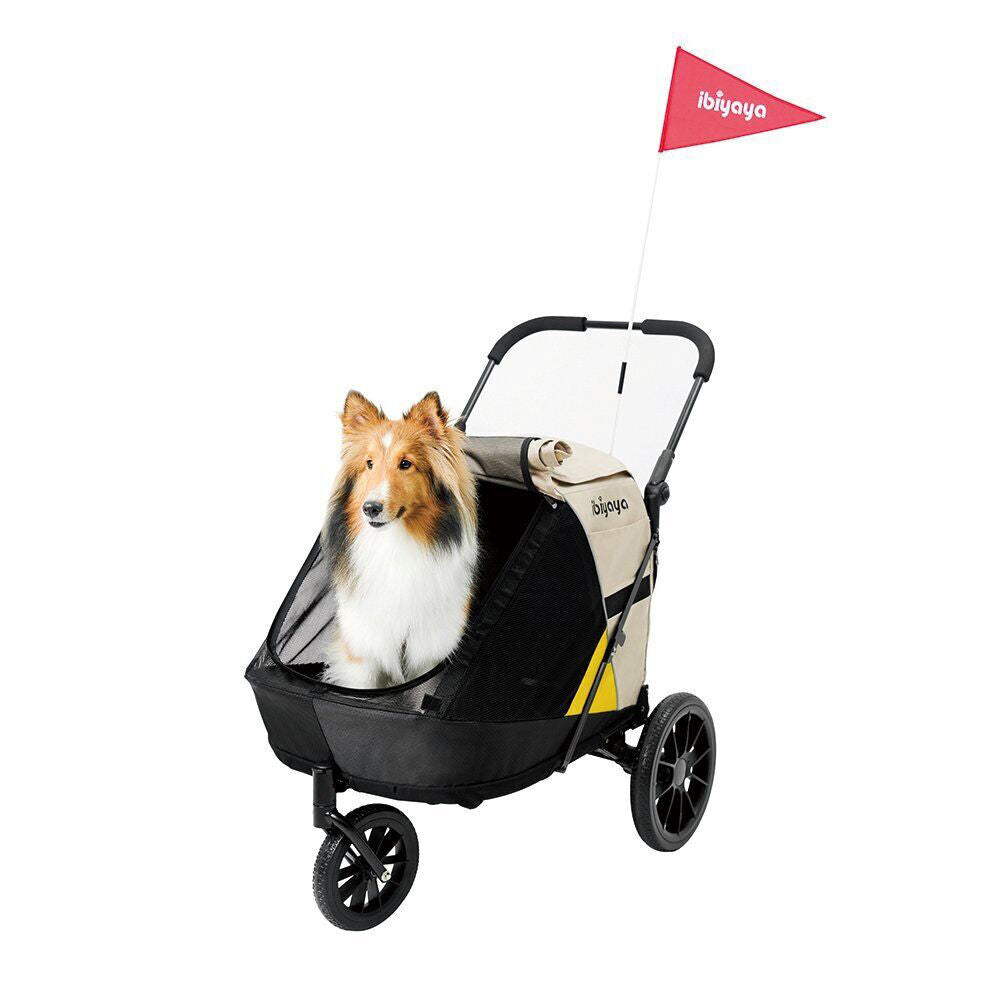Ibiyaya Minika 3in1 Pet Stroller/Carrier System For Pets up to 25kg Arizona Tan