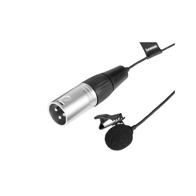 Saramonic Cardioid Lavalier Microphone w/ XLR 3-Pin Connector