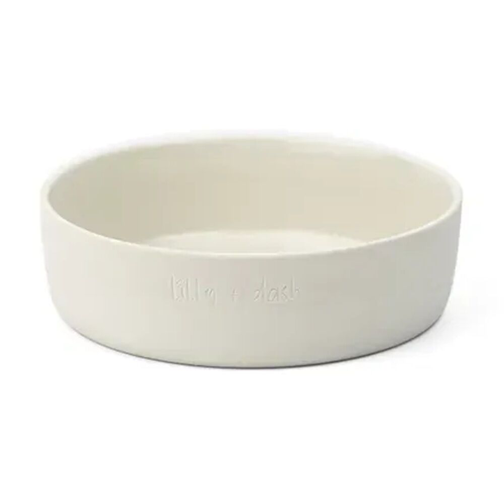 2PK Lilly & Dash Pet Cat Feeding Drinking Dish Bowl 265ml Cloud