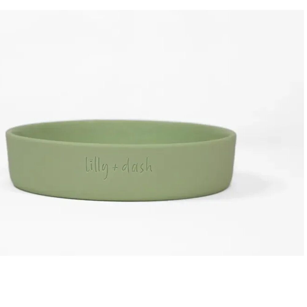 Lilly & Dash Pet Cat Feeding Drinking Dish Bowl 265ml Mint