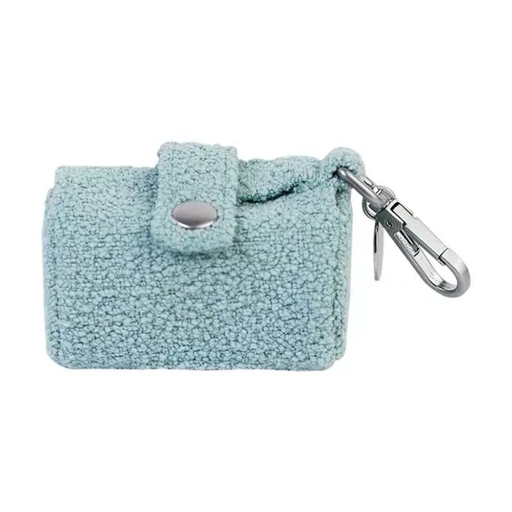 2PK Lilly & Dash Pet Dog Waste Bag Holder w/ Clip Attachment 50x50x50mm Sage