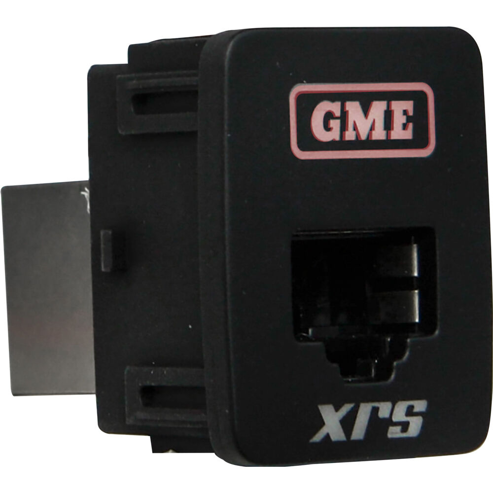 GME RJ45 Pass Through Adapter Fits Selected Nissan Models 30.6x23.5mm Red