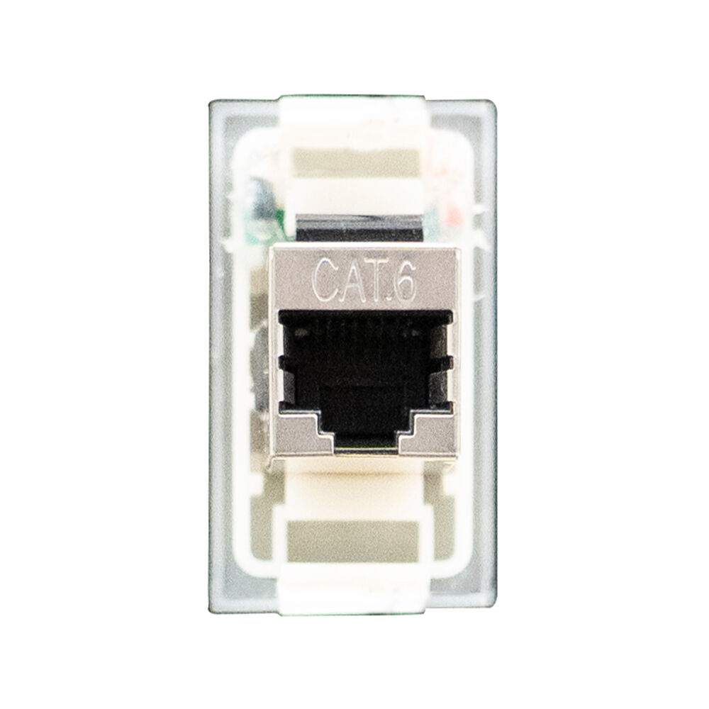 GME RJ45 Pass Through CAT.6 Adapter Fits Selected Toyota Models White