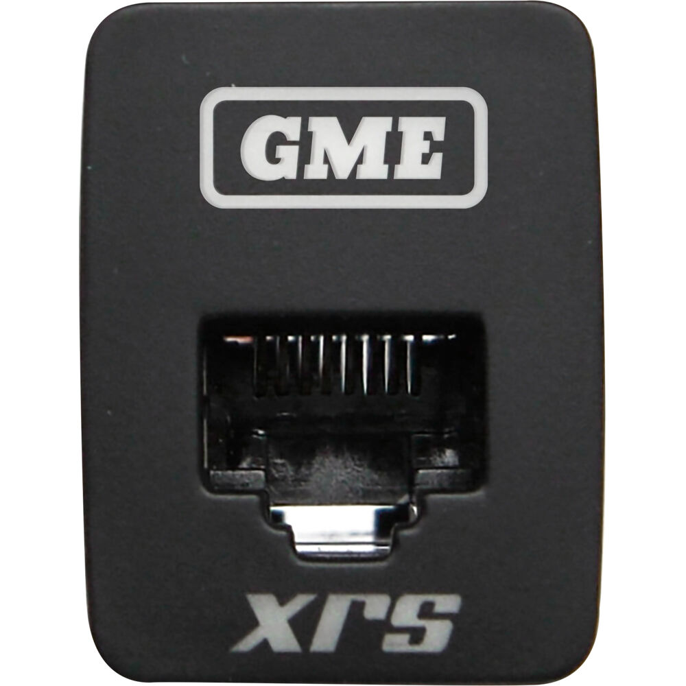 GME RJ45 Pass Through Adapter Fits Selected Nissan Models 30.6x23.5mm White