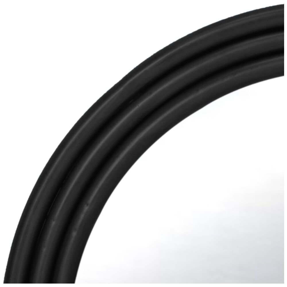 NF Living Loopy Reflect Mirror 82x92cm Metal & Glass Finish - Black