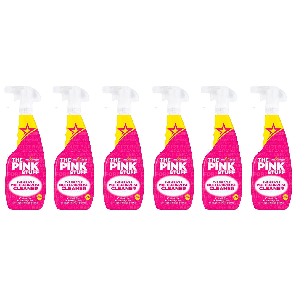 6PK The Pink Stuff Multi-Purpose Cleaner Spray Deep Clean 750ml