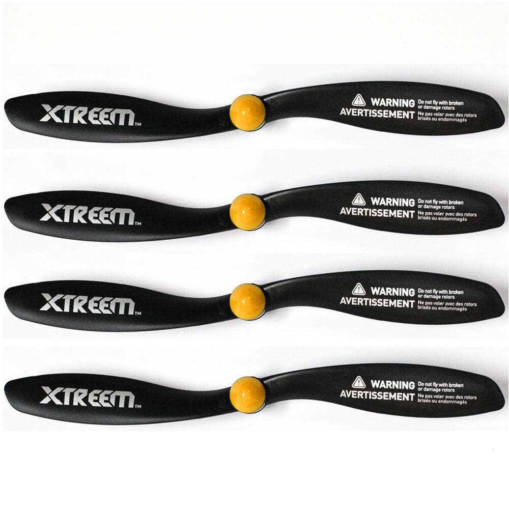 8pc Xtreem FlyEye Rotor Blades (Front&Rear)