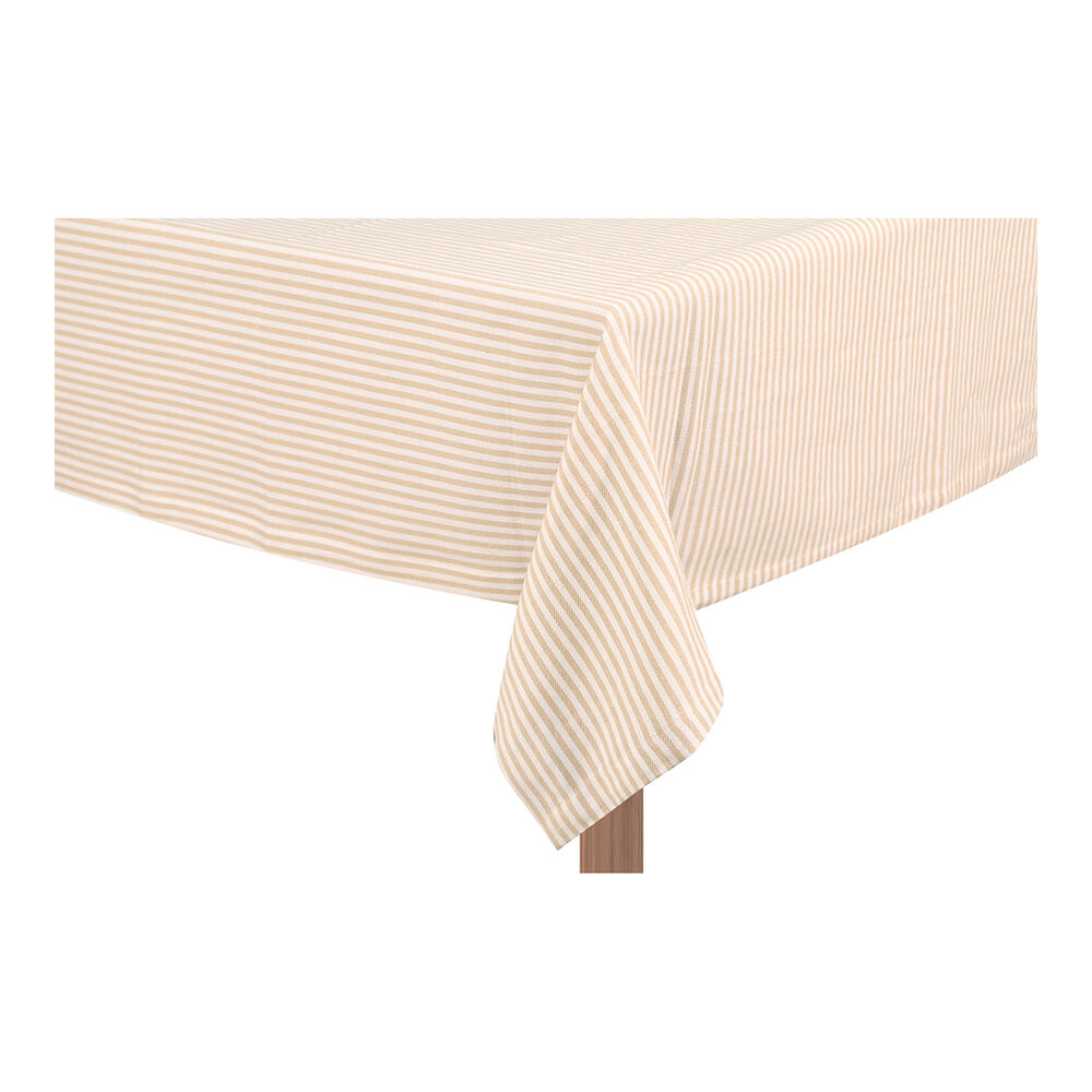 NF Home & Entertaining Essentials Maison Table Cloth 150x250cm Striped Beige