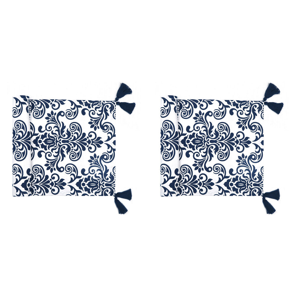 2PK NF Home & Entertaining Essentials Ornamental Table Runner 35x180cm Blue