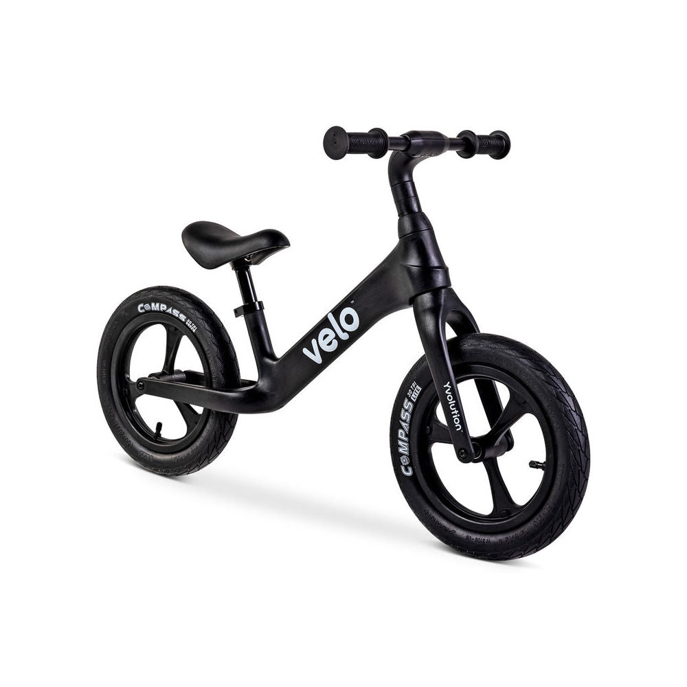 Yvolution Velo Pro Balance Bike Ride-On Toy Black 3y+