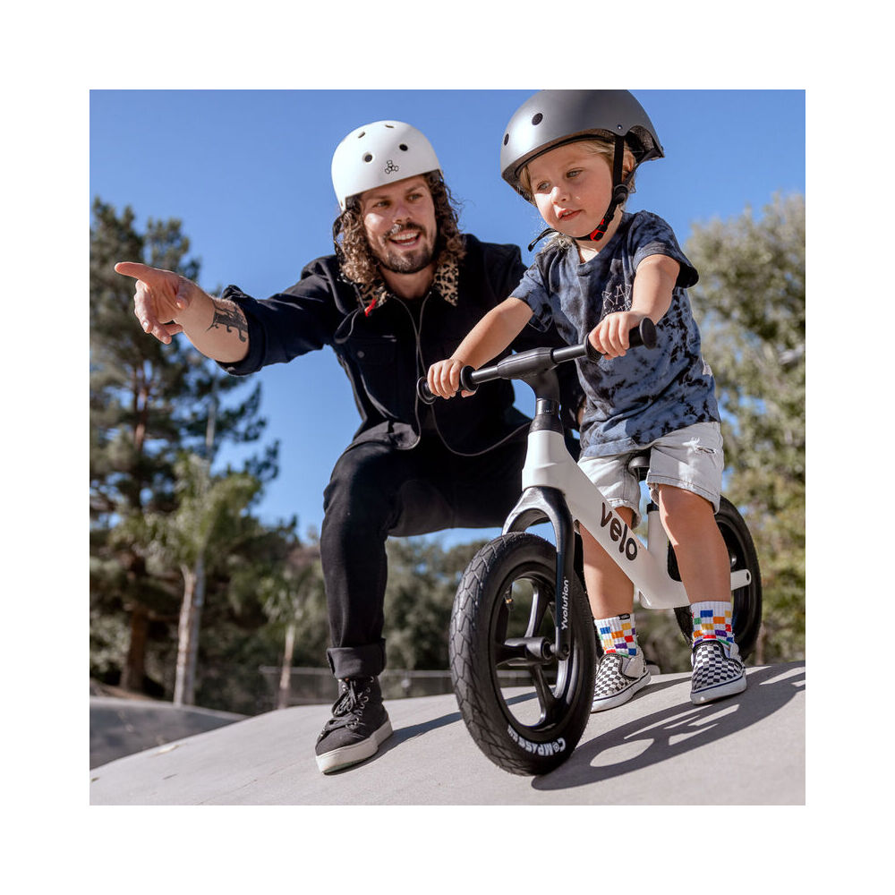 Yvolution Velo Pro Balance Bike Ride-On Toy White 3y+