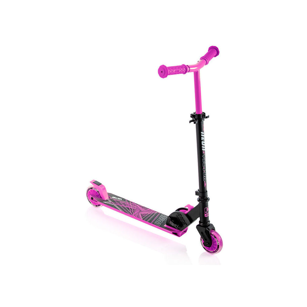 Yvolution Neon Vector Scooter Ride-On Toy Pink 5y+