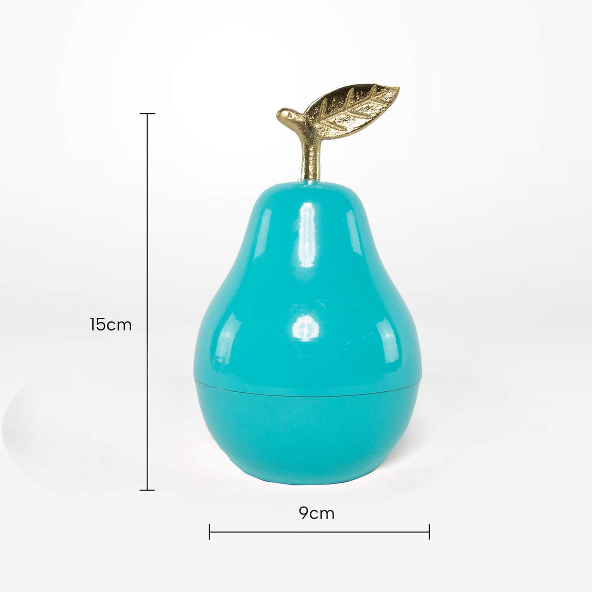 Rayell Decor Eve Home Decor Jewellery Box Aqua 9x15x9cm