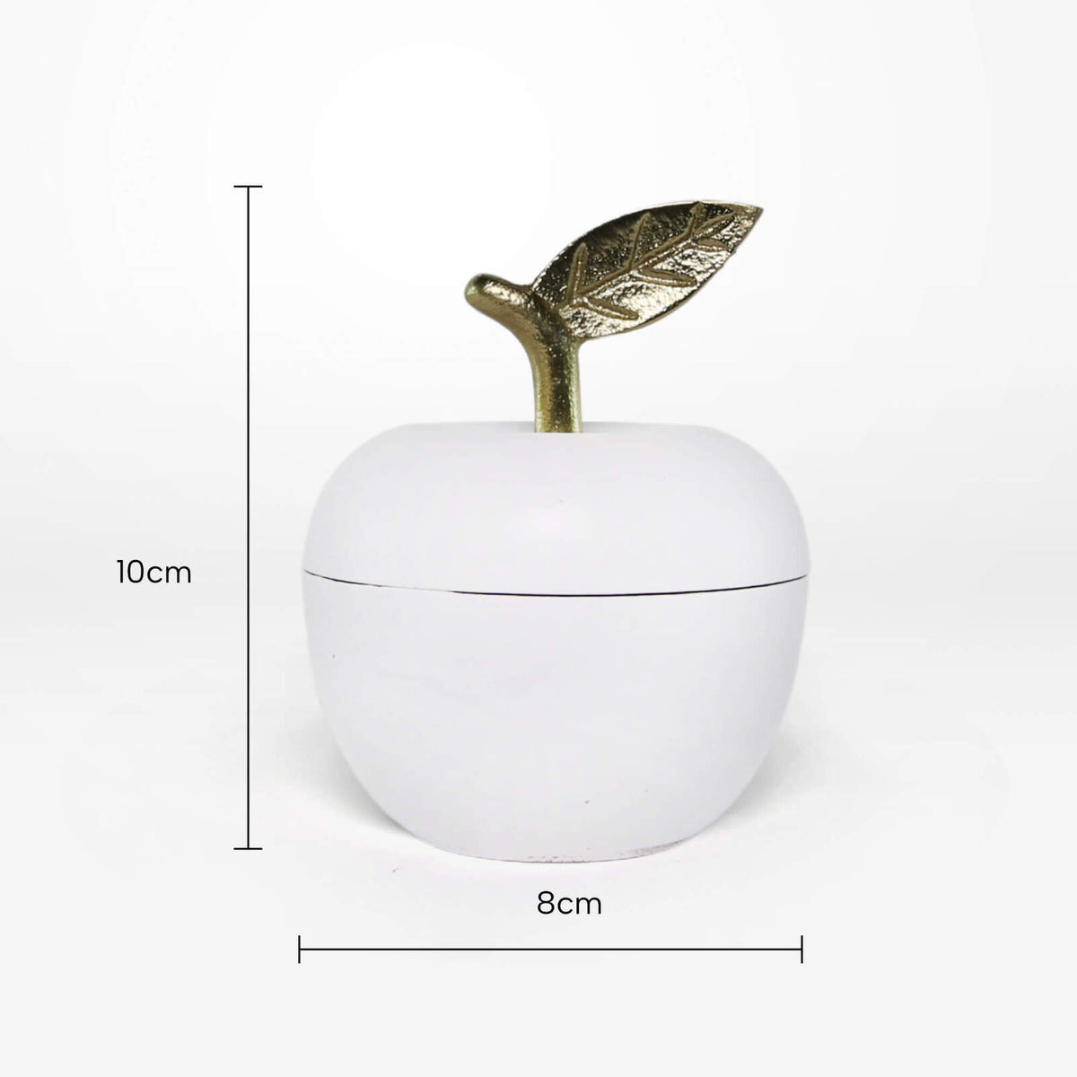 Rayell Decor Adam Home Decor Jewellery Box Cream 8x10x8cm
