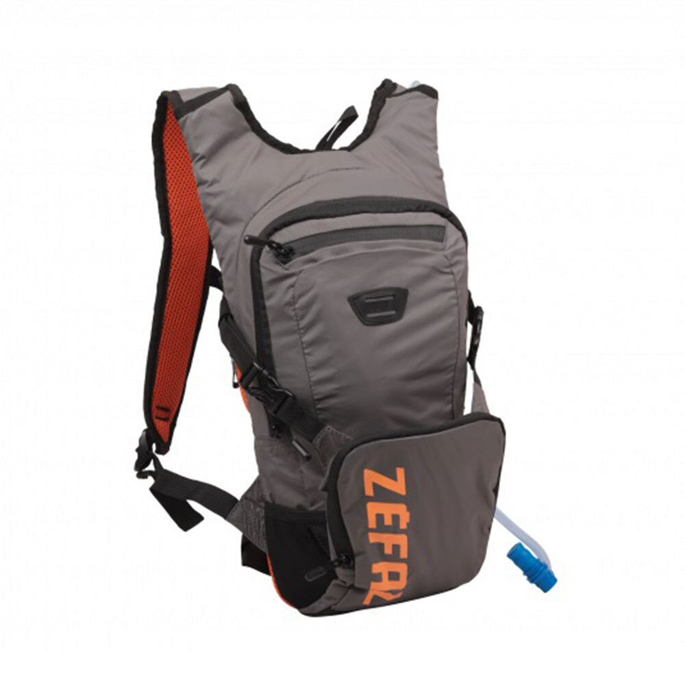 Zefal Z Hydro XC Hydration Water Backpack Dark Grey Orange 2L