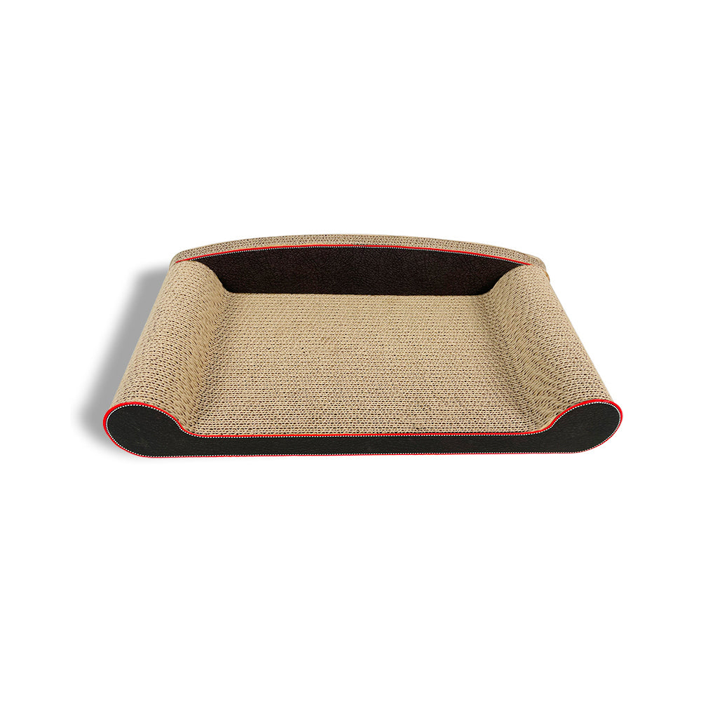 Zodiac Pet Cat 24.5x50cm Sofa Chair Scratcher - Black