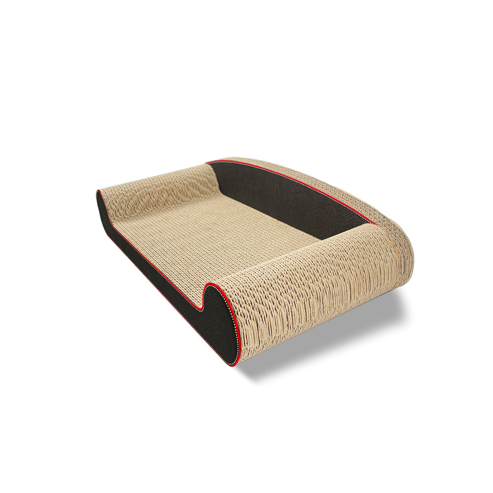 Zodiac Pet Cat 24.5x50cm Sofa Chair Scratcher - Black