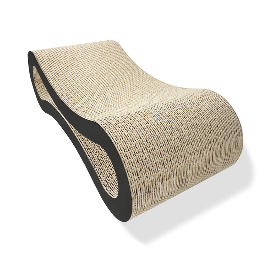 Zodiac Deluxe Pet Cat 50x23cm Scratcher Bed - Black