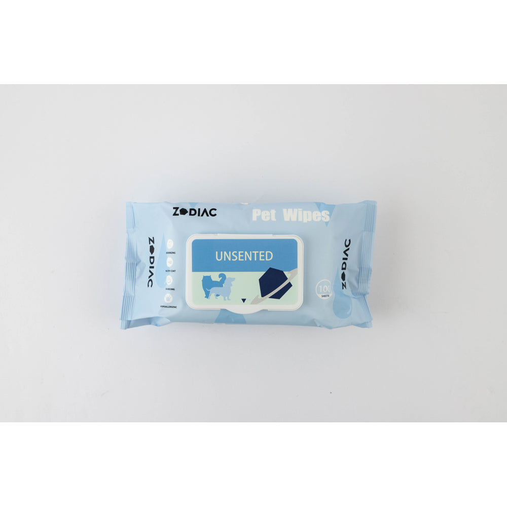 3x 100pc Zodiac Unscented Dog/Cat Pet Grooming/Cleaning Wipes